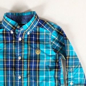 Chaps Plaid Button Down